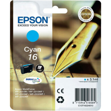 Epson T1622 CY ink.3,1ml cyan  (031-04001)